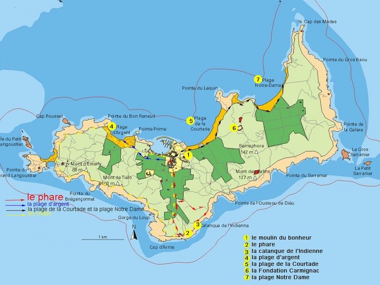 plan Porquerolles