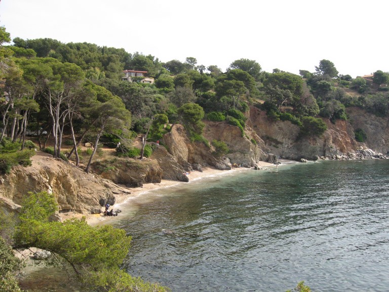 plage de la Darboussiere à Hyères