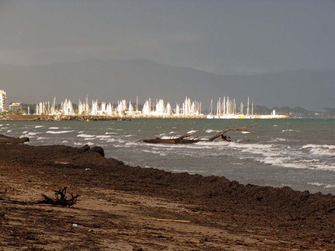 orage à Hyères