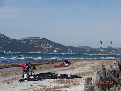 Plage de l'Almanarre à Hyères