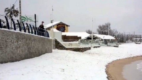 neige sur Hyères