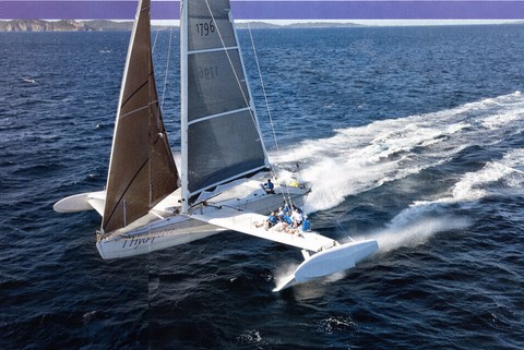 Hydroptère à Hyères