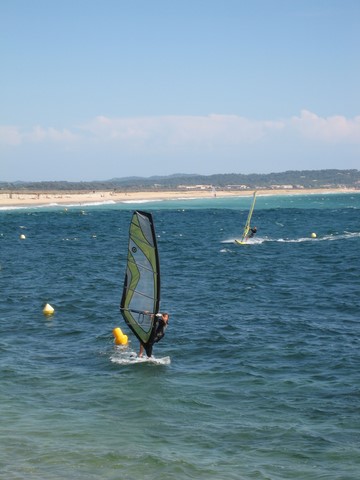 planches à voile à l'Almanarre à Hyères